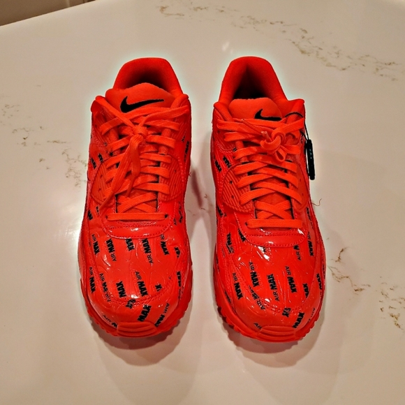 🆕️Nike Air Max 90 "Just Do It Pack Bright Crimson"🆕️ - Picture 6 of 16